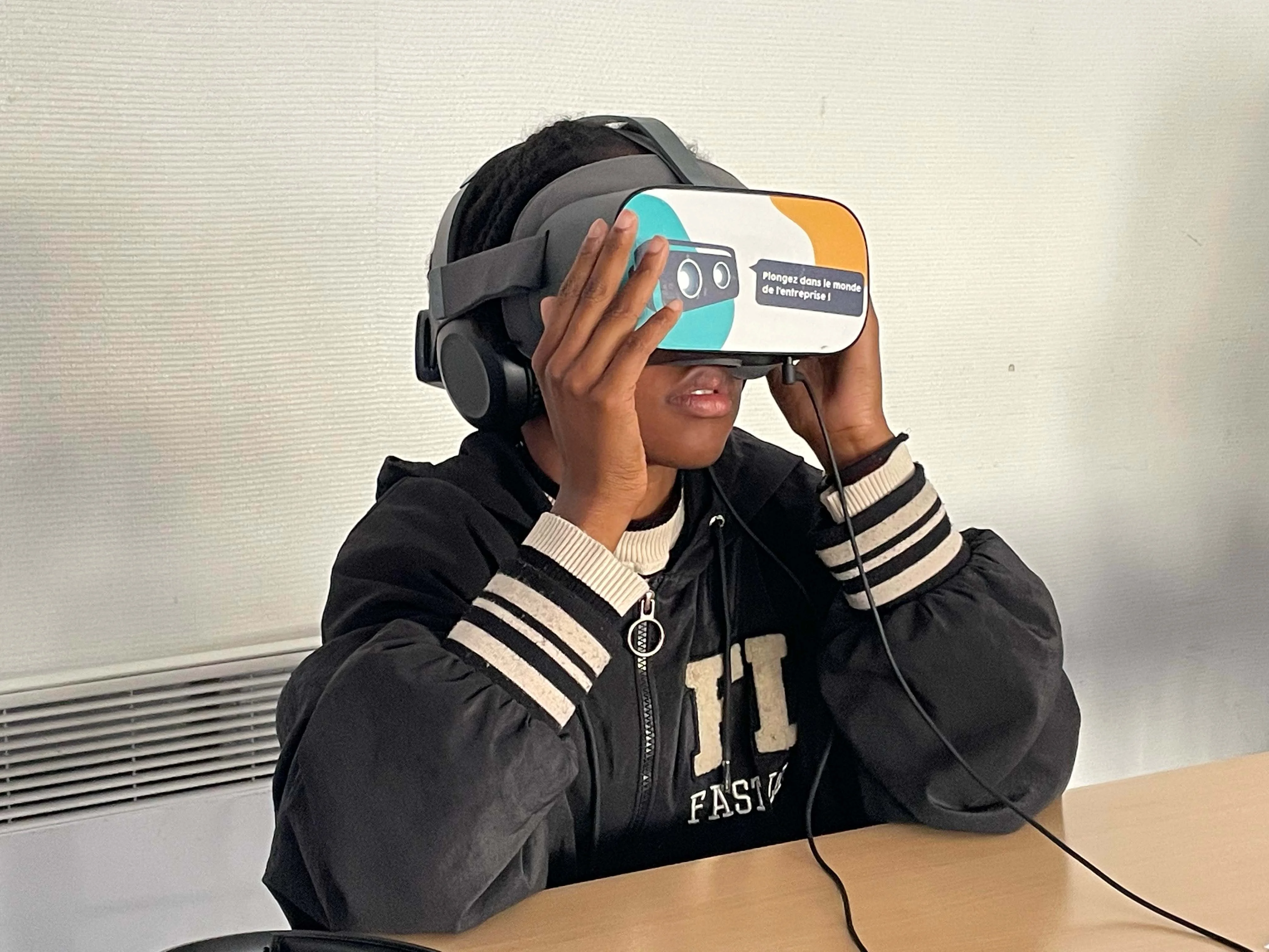 Jeune Atelier VR école de la 2e chance