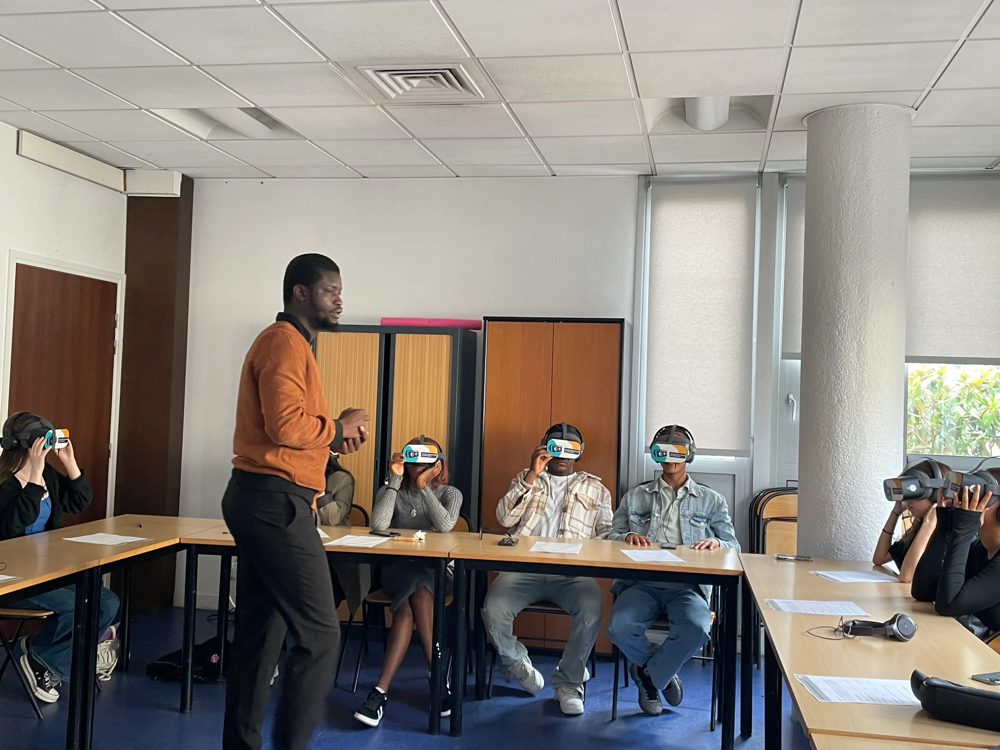 Atelier VR école de la 2e chance